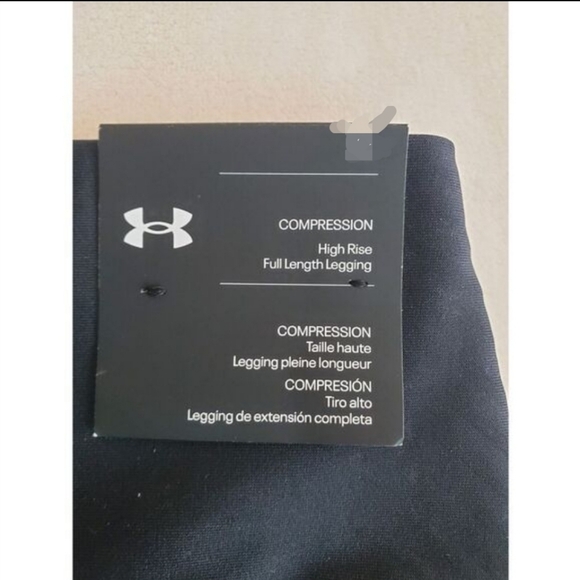 NEW UNDER ARMOUR Women's HeatGear Compression Legging Full Length 2X High Rise - Picture 2 of 5